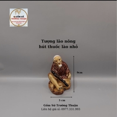 Tượng gốm tháp chùa, mô hình ngôi nhà sàn, nhà rơm làm phụ kiện trang trí tiểu cảnh, trang trí bể cá, hòn non bộ