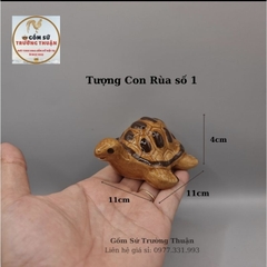 Tượng Con Rùa Trang Trí Hòn Non Bộ-Bể Cá,Hồ Cá.