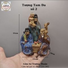 Ba ông phúc lộc thọ - Phụ kiện trang trí tiểu cảnh hồ cá, bể cá, hòn non bộ, sân vườn