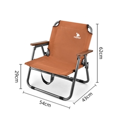 Ghế Koala cắm trại, quán cà phê gấp gọn, thư giãn (HISPEED) | size M