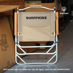 Ghế Kermit hợp kim nhôm cao cấp dã ngoại, camping, quán cà phê SK940001-L (SUNNYHIKE) | size L