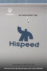 Ghế Kermit thép carbon, vải Oxford 600D 2 lớp, dã ngoại, quán cà phê (HISPEED) | size M