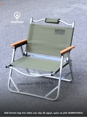 Ghế Kermit hợp kim nhôm cao cấp dã ngoại, camping, quán cà phê SK940001-M (SUNNYHIKE) | size M