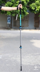 Gậy leo núi, trekking thu gọn NH17D001-Z (NATUREHIKE) | size L 61/135cm