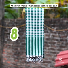 Khăn rằn Nam Bộ, khăn rằn Krama - Cambodia cao cấp đi phượt