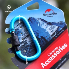 Móc khóa chữ D loại 8cm, có khóa vặn NH15A008-D (NATUREHIKE)