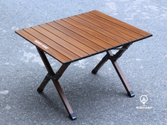 Bàn trứng cuộn hợp kim nhôm hai lớp, màu gỗ óc chó cao cấp SK940005-S (SUNNYHIKE) | size S