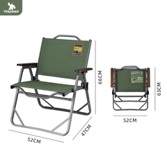 Ghế Kermit Ultra đệm bông dã ngoại, quán cà phê (HISPEED) | Size ML (Medium Large)