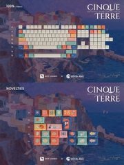 Bộ keycap KeyKobo Cinque Terre (Cherry profile / ABS Double-shot)