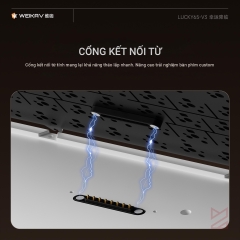 Lucky65 V3 - Bàn phím cơ nhôm CNC 3 mode