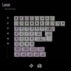 Bộ keycap GoMaster Winter Breath: Reborn (Cherry profile / PBT Dyesub)