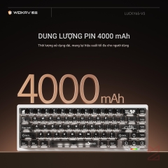 Lucky65 V3 - Bàn phím cơ nhôm CNC 3 mode