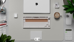 QK75 Case (Spray-coat Milky white)