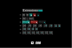 Bộ keycap Key Kobo Dolch Cadet (Cherry profile / ABS Triple-shot)