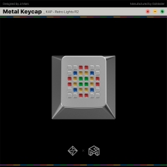 Bộ keycap KAP Retro Lights R2 (Cherry profile / PBT Double-shot)