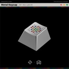 Bộ keycap KAP Retro Lights R2 (Cherry profile / PBT Double-shot)