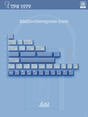 Bộ keycap 80Retros TPS 1979 (Cherry profile / PBT)