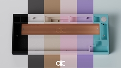 QK75 Case (Spray-coat Purple)