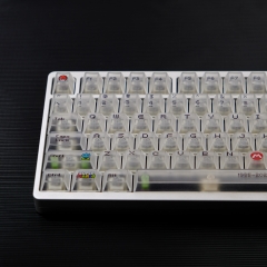 Bộ keycap Aifei Matte Transparent Retro Game (Cherry Profile / ABS)