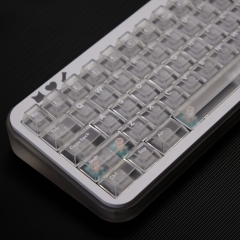 Bộ keycap Aifei Matte Transparent White (Cherry Profile / ABS)