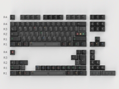 Bộ keycap Aifei Retro Dark Smoke (Cherry Profile / ABS)