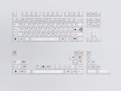 Bộ keycap Aifei SFC Clear (Cherry Profile / ABS)