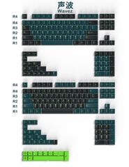 Bộ keycap Aifei Wavez (Cherry Profile / ABS Double-shot)