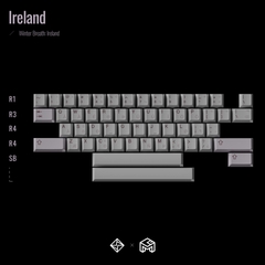 Bộ keycap GoMaster Winter Breath: Ireland (Cherry profile / PBT Dyesub)