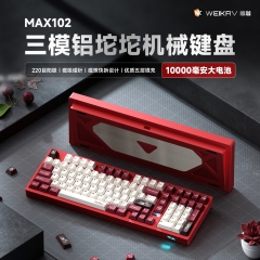 Bàn phím Weikav Max102 - Bàn phím nhôm 3 mode