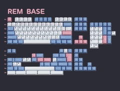 Bộ keycap MW Rem (Cherry profile / PBT Dyesub)