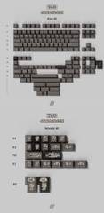[GB] Bộ keycap SWG Skeletoon (Cherry profile / ABS Double-shot)