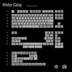 Bộ keycap GoMaster Winter Breath: Ireland (Cherry profile / PBT Dyesub)