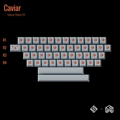 Bộ keycap GoMaster Salmon: Reborn R2 (Cherry profile / PBT Dyesub)