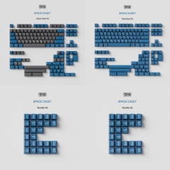 [GB] Bộ keycap SWG Space Cadet (Cherry profile / ABS Double-shot)