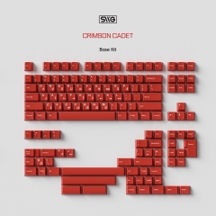 [GB] Bộ keycap SWG Crimson Cadet (Cherry profile / ABS Double-shot)