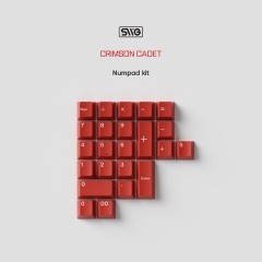 [GB] Bộ keycap SWG Crimson Cadet (Cherry profile / ABS Double-shot)