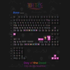 [Pre-order] Bộ keycap 80Retros Day of the Dead (Cherry profile / PBT Ink-Printing)