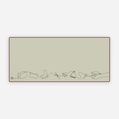IV Kanketsu Doodle Deskmat