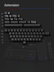 Bộ keycap 80Retros Game 1989 Black (Cherry profile / PBT + ABS)