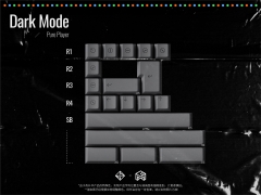Bộ keycap GoMaster Pure Player (Cherry profile / PBT Dyesub)