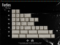 Bộ keycap GoMaster Pure Player (Cherry profile / PBT Dyesub)
