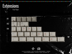 Bộ keycap GoMaster Pure Player (Cherry profile / PBT Dyesub)