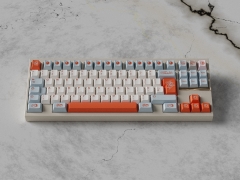 Bộ keycap GoMaster Salmon: Reborn R2 (Cherry profile / PBT Dyesub)