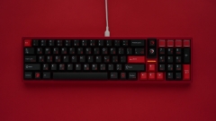 Bộ keycap JKDKeys KM Crimson Heartbreak (Cherry profile / PBT Dyesub)