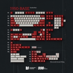 Bộ keycap KBS 1950s (Cherry profile / ABS Double-shot)