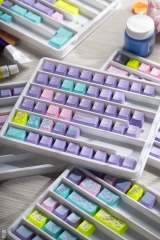 Bộ keycap Key Kobo Monet's Psychedelic (Cherry profile / ABS Double-shot)