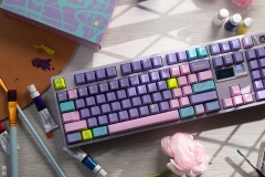 Bộ keycap Key Kobo Monet's Psychedelic (Cherry profile / ABS Double-shot)
