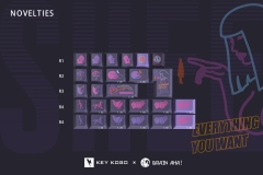 Bộ Keycap KeyKobo Shee (Cherry profile / ABS Double-shot)