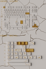 Bộ keycap Key Kobo Kintsugi Shiro (Cherry profile / ABS Double-shot)