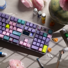 Bộ keycap Key Kobo Monet's Psychedelic (Cherry profile / ABS Double-shot)